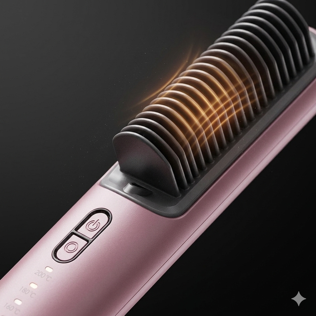 Haarglätter TO GO  für Perfektes Haar, jederzeit